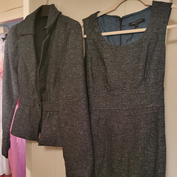 Nanette lepore dress suit set green olive size 2 nwot - Picture 1 of 16